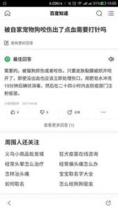 被猫狗抓咬伤 伤口处理不马虎